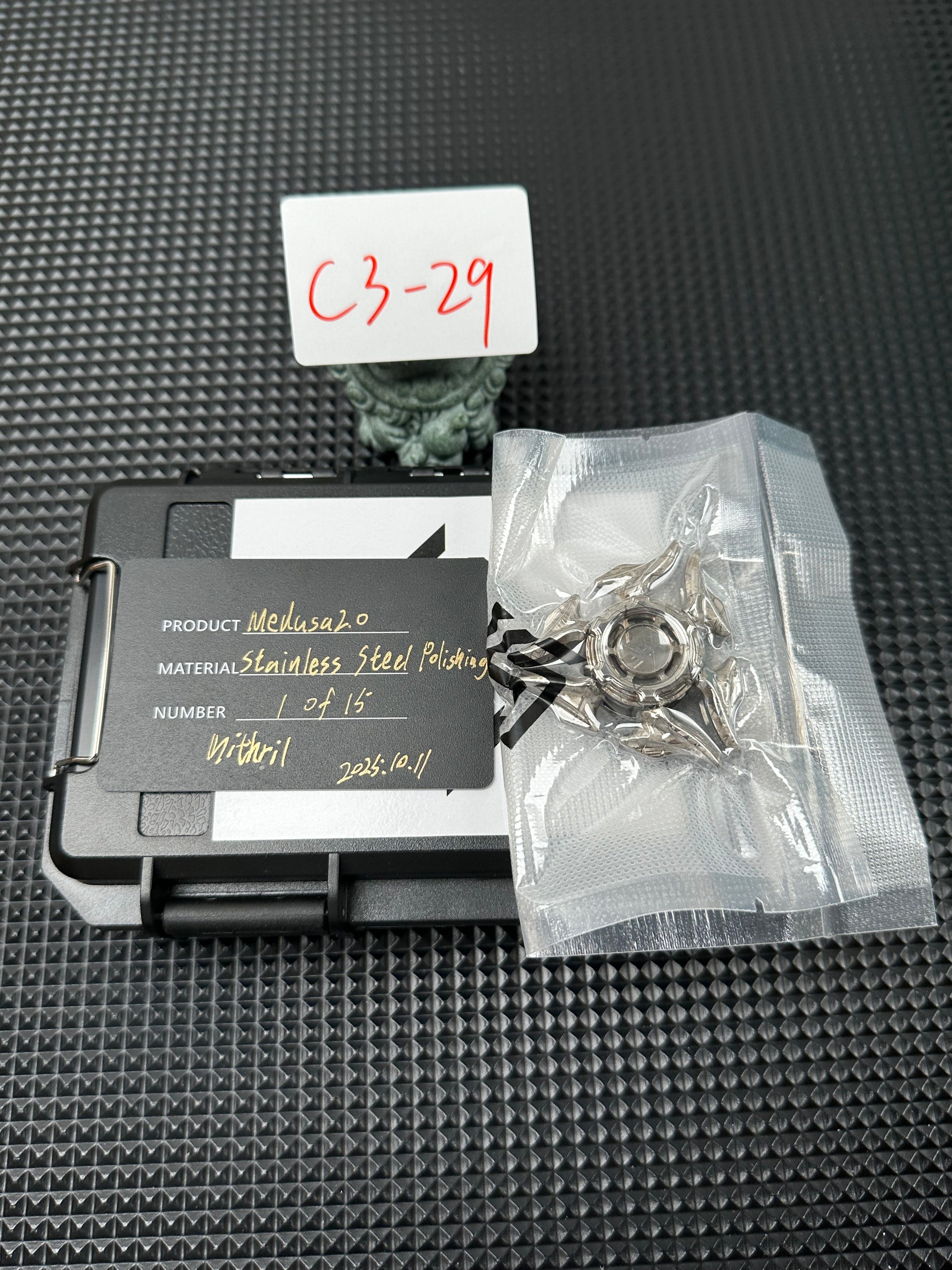 Sandblasted Medusa 2.0 Stainless Steel