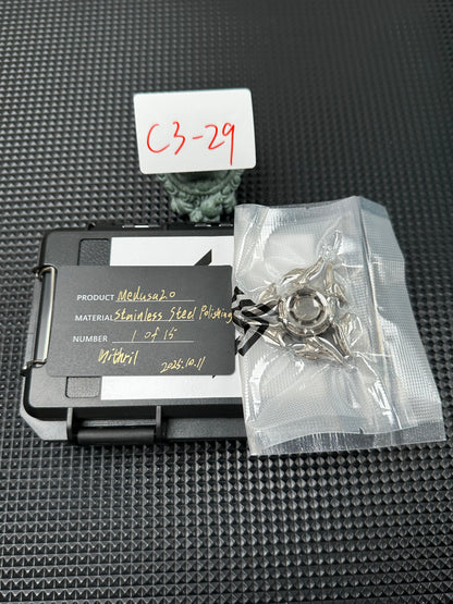 Sandblasted Medusa 2.0 Stainless Steel