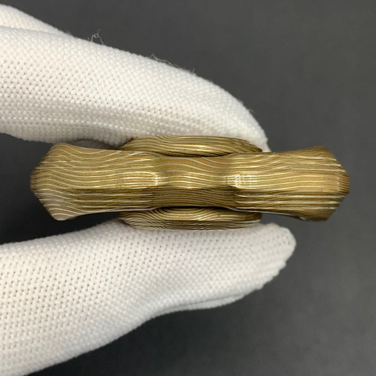 Obsidian Crystalized Mokume
