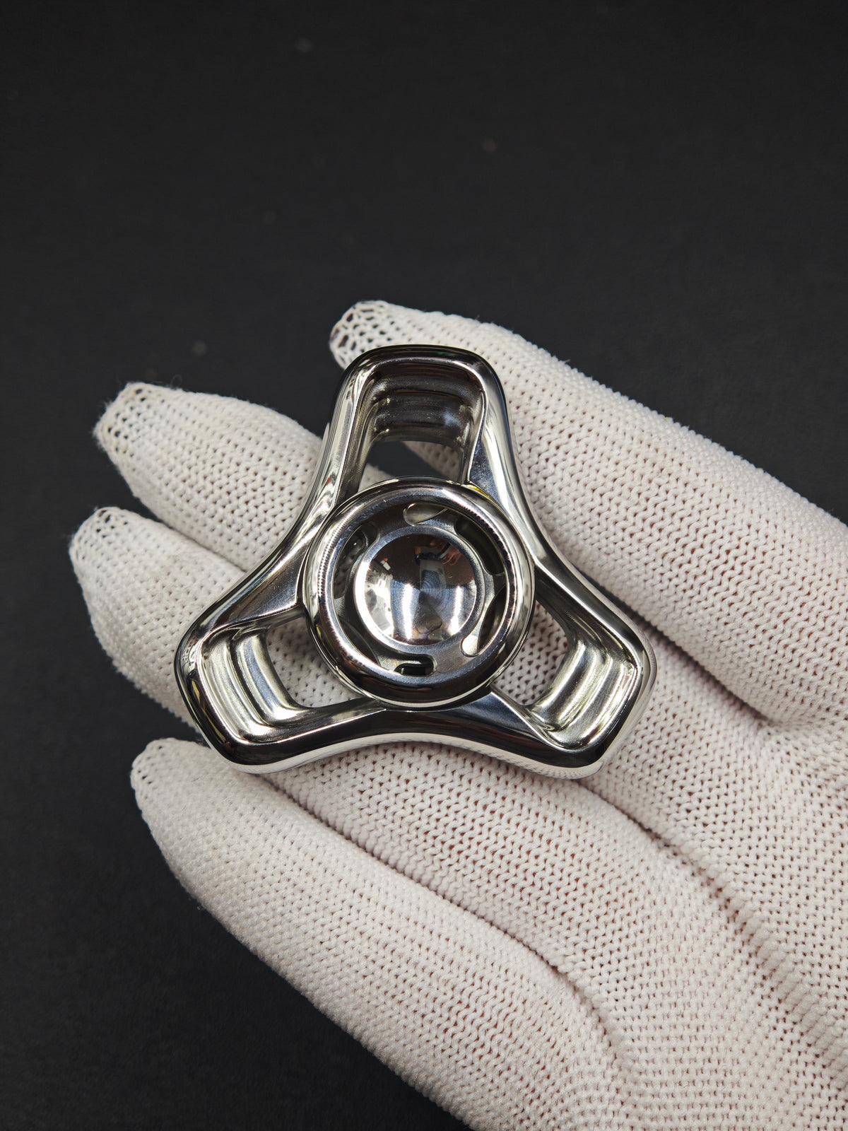 Folding Leaf Mini Stainless Steel Polished
