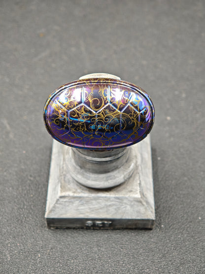 Jingle Beetle Zirconium Engraved