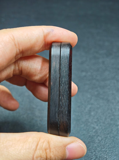 Lucky Draw African Blackwood Engraved