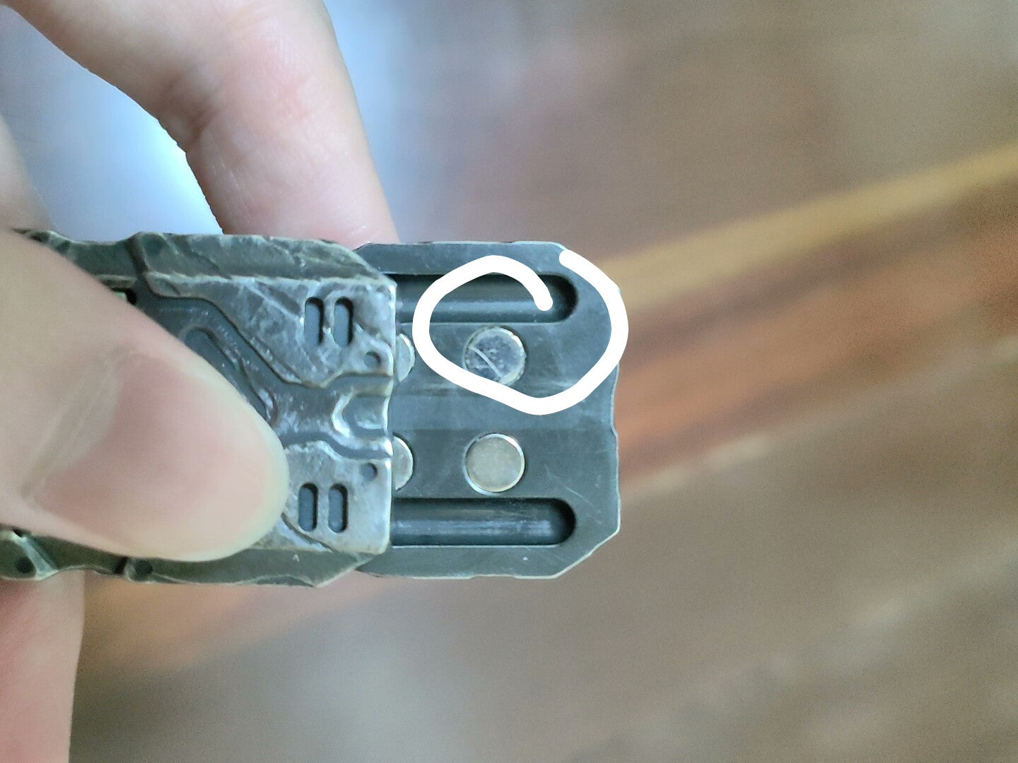 Warshield Slider Zirconium