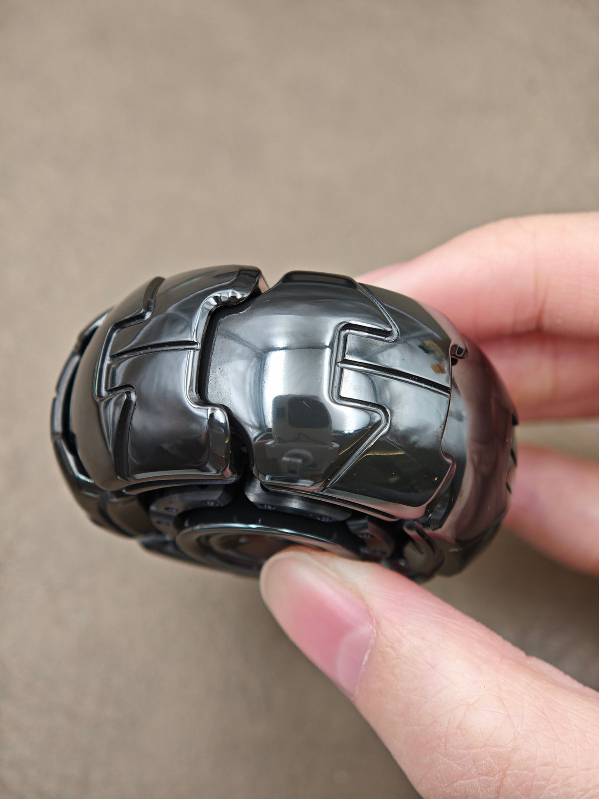 Pillbug Shell Opening Zirconium Polished