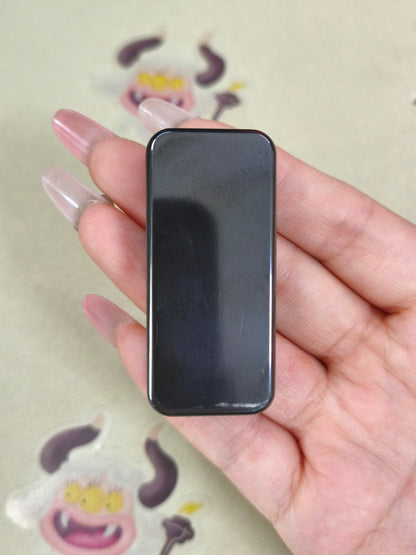 Brocade & Azure Paperweight Zirconium Polished