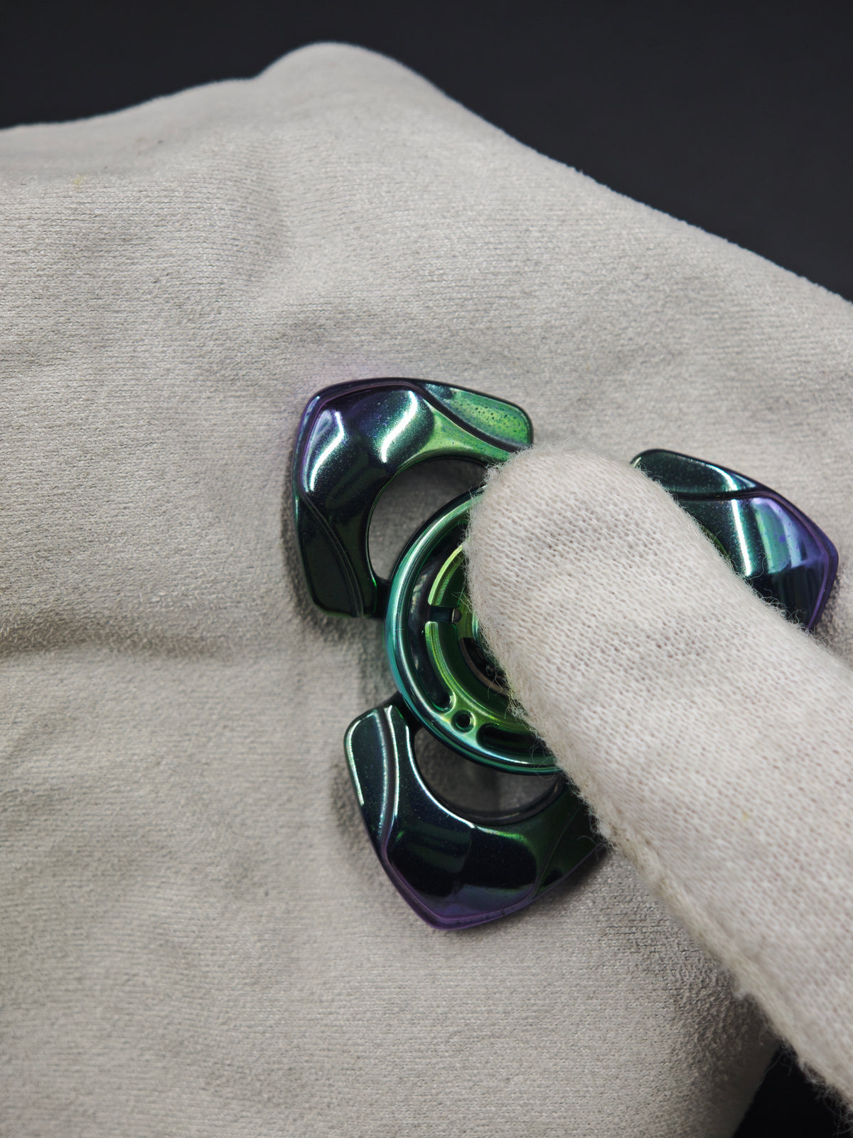 Toothless Mini Pearl White Tungsten Color-Anodized