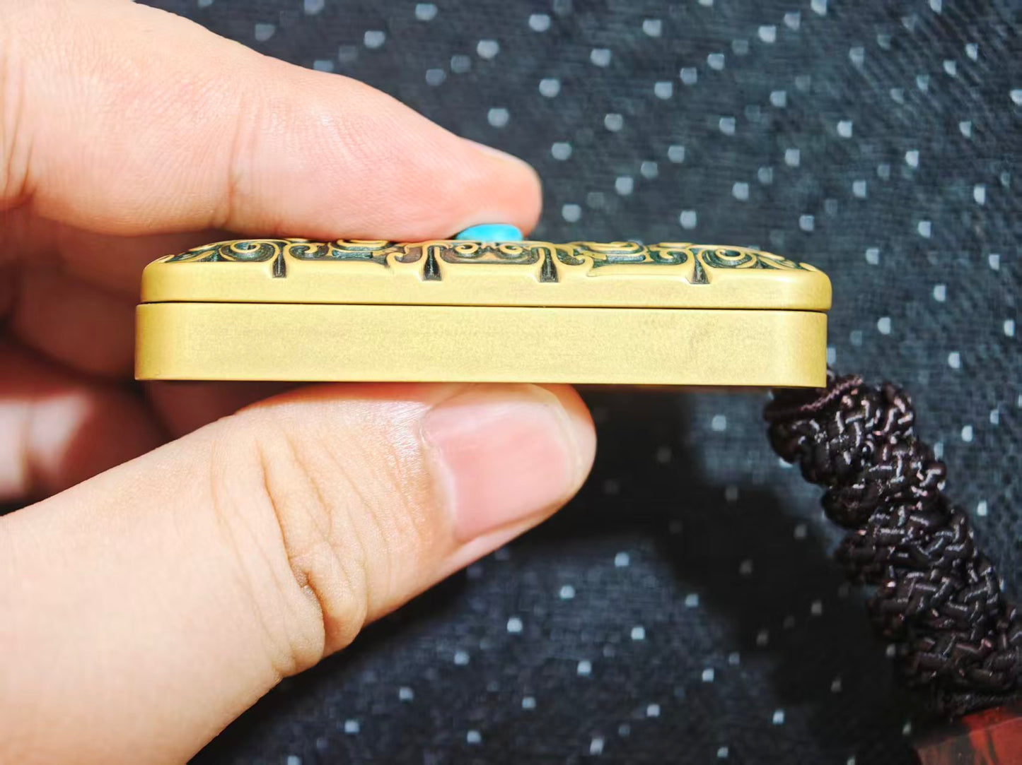 Even EDC Little Gold Bar Brass