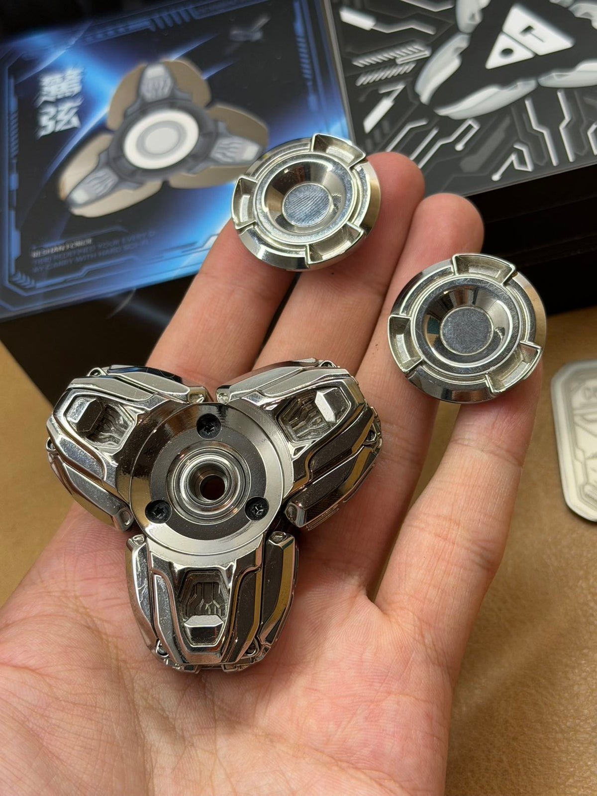 Shock String Titanium Polished