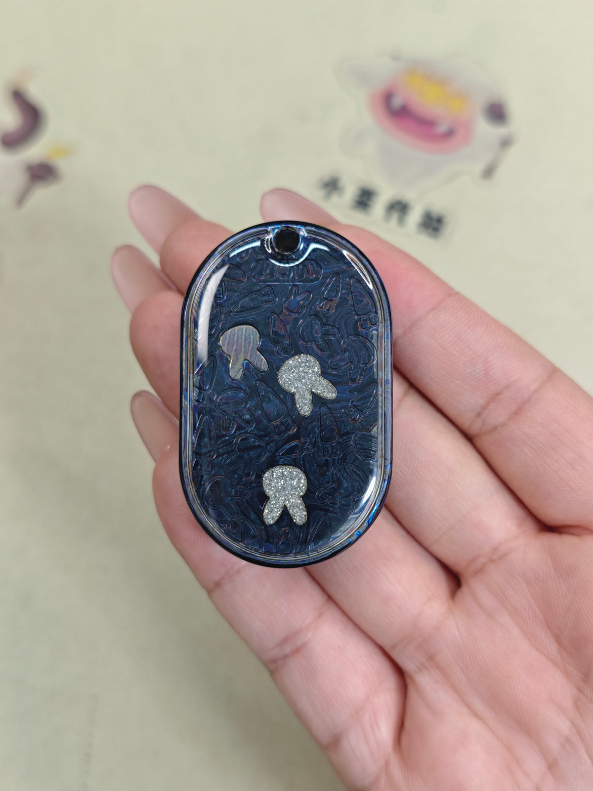 Grumpy Rabbit Rhythm Zircuti Resin-Sealed