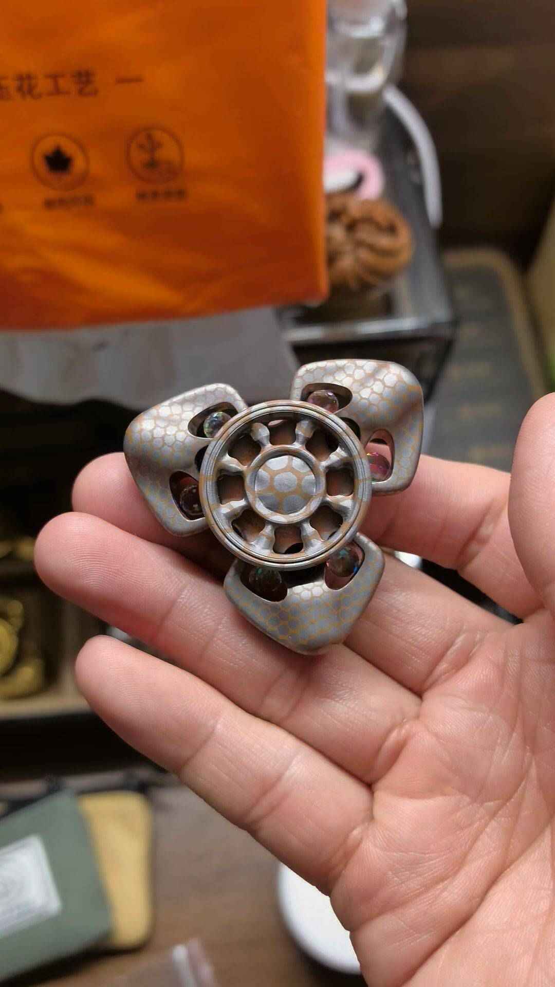 Chimago EDC | Tibetan Myth & Garuda Fidget Sliders | TRB – TRB