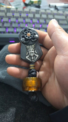 Demon Subduing Toga Tangcao Pattern Titanium