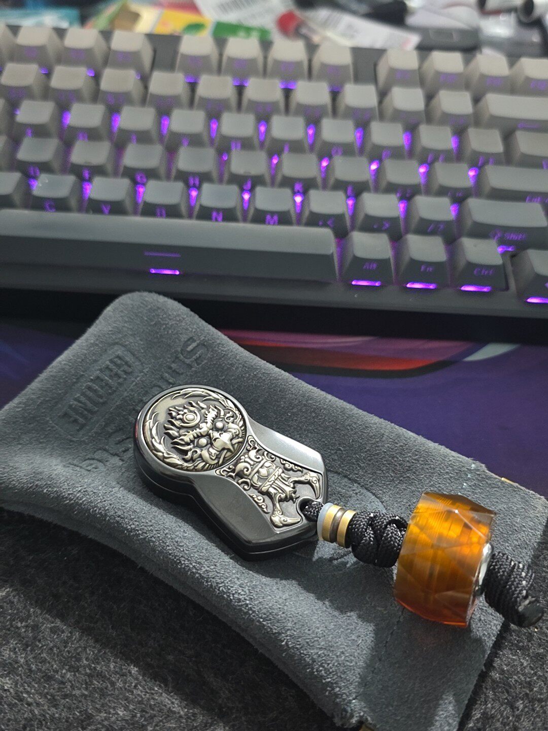 Demon Subduing Toga Tangcao Pattern Titanium