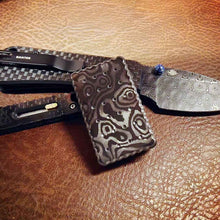OX Slider Carbon Damascus