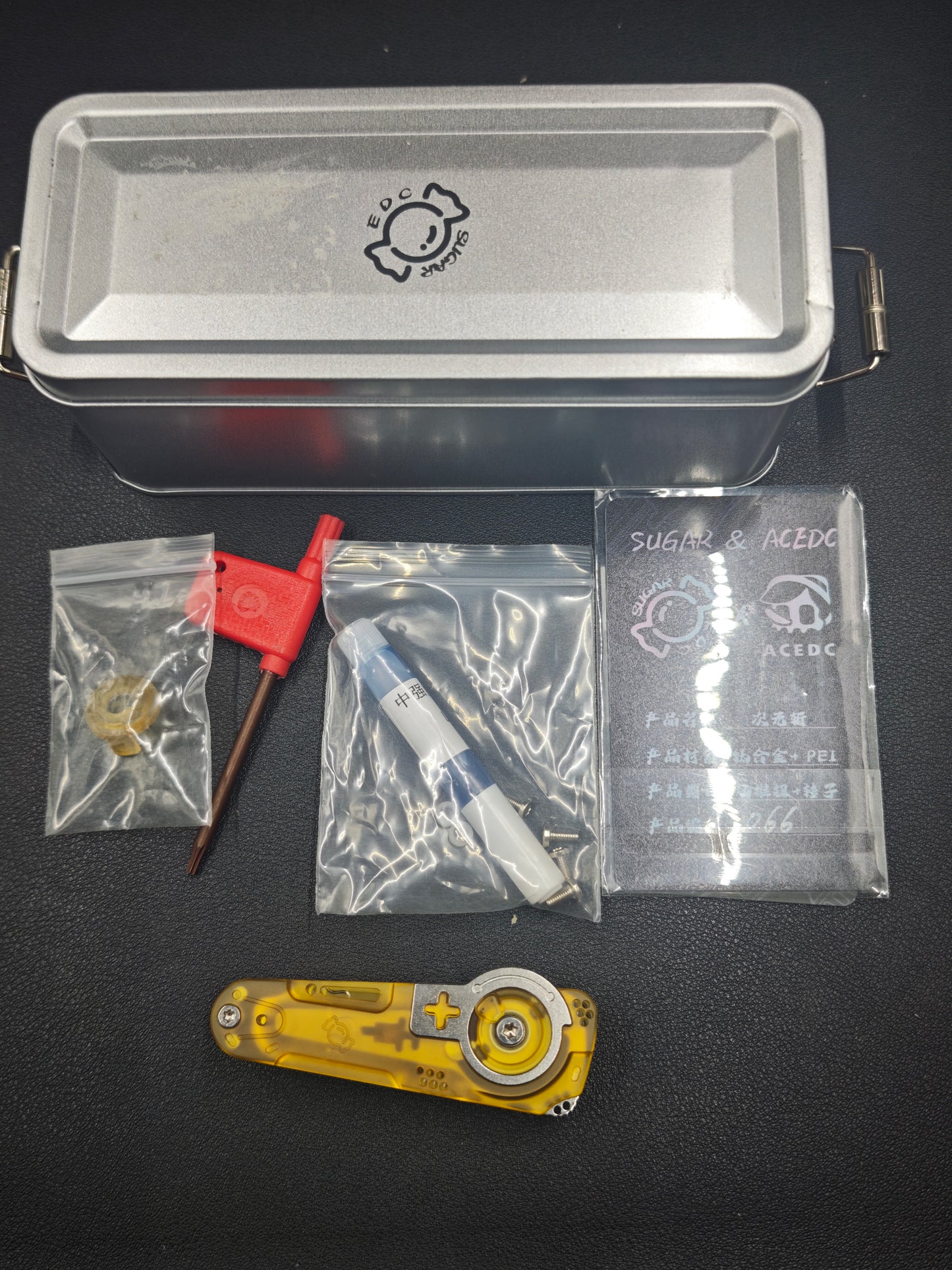 Dimension Slash Pry Bar Titanium PEI