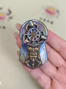 Demon Subduing Toga Tangcao Pattern Titanium Color-Anodized