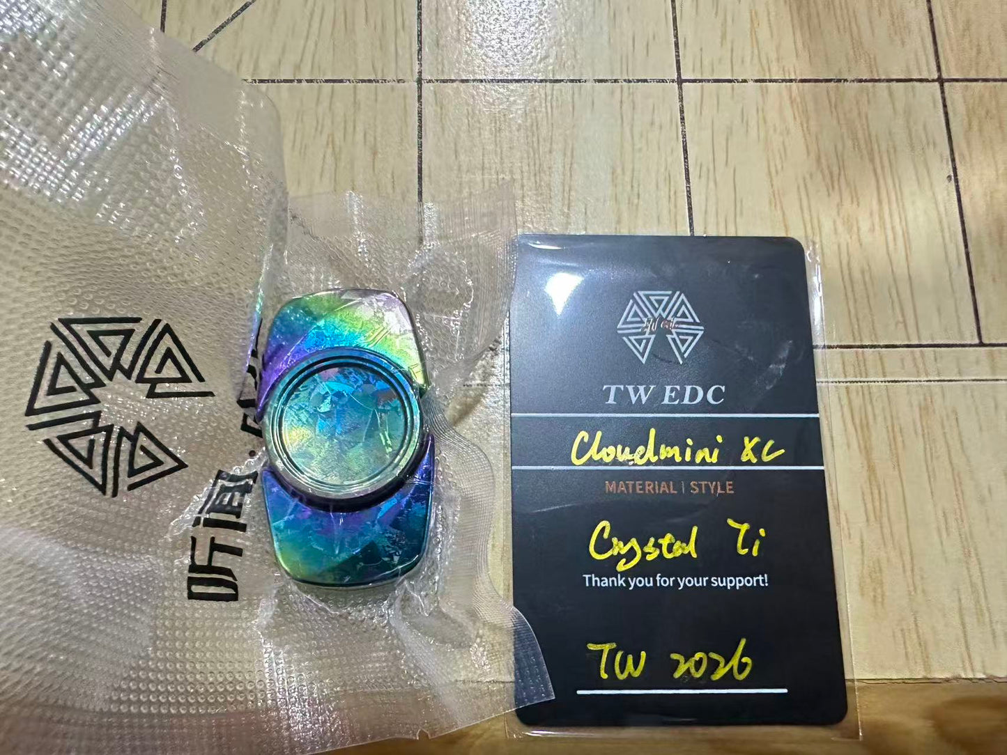 Exquisite Crystallized Titanium Brand New