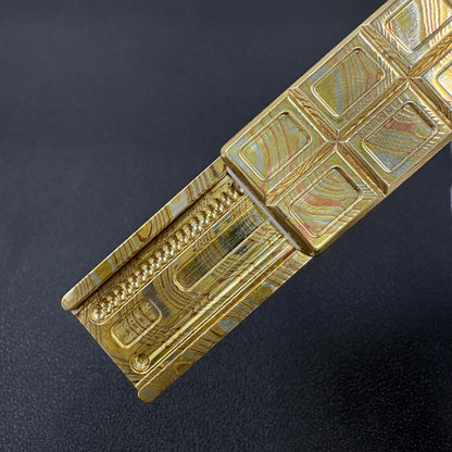 Ultra Thin Wafer Mokume Copper