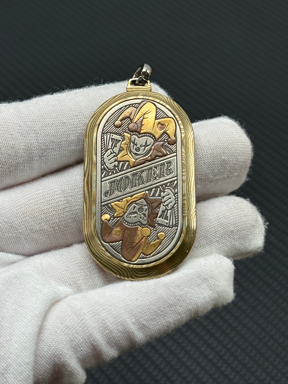 Glide Mokume Engraved Polished