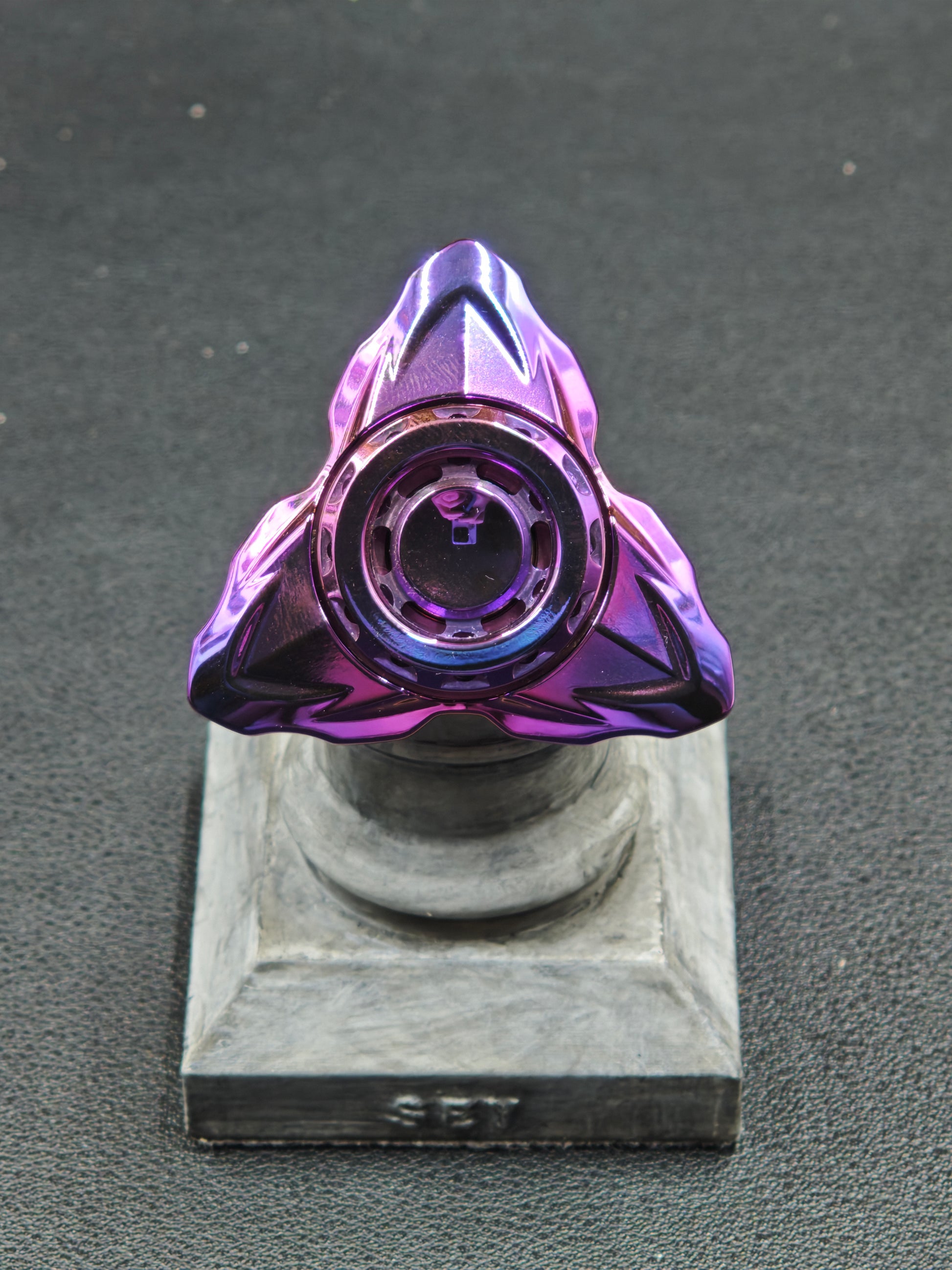 Dragon God Maru XL Zirconium Anodized Polished