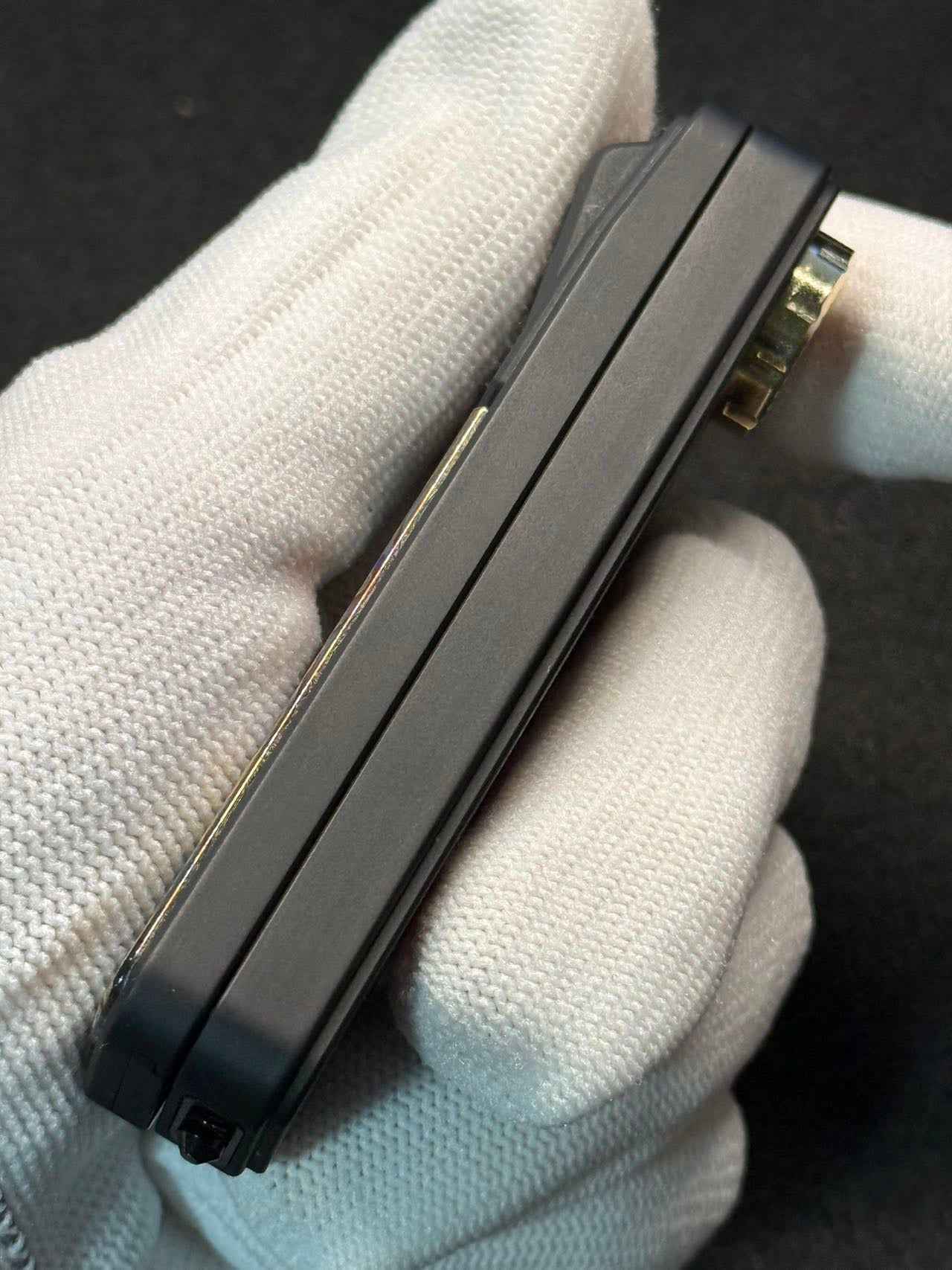 Rhythm Box Purple Gold Inlay PEEK Zircuti Titanium
