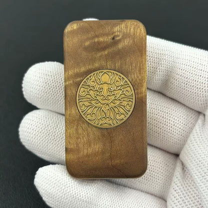 Brocade & Azure Paperweight