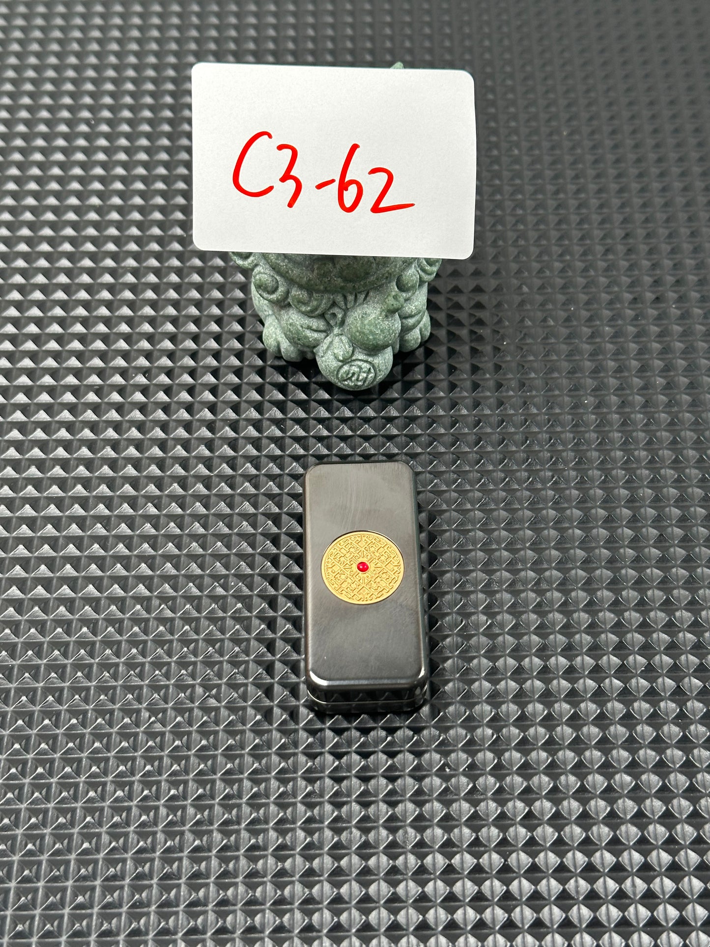 Brocade & Azure Paperweight Zirconium