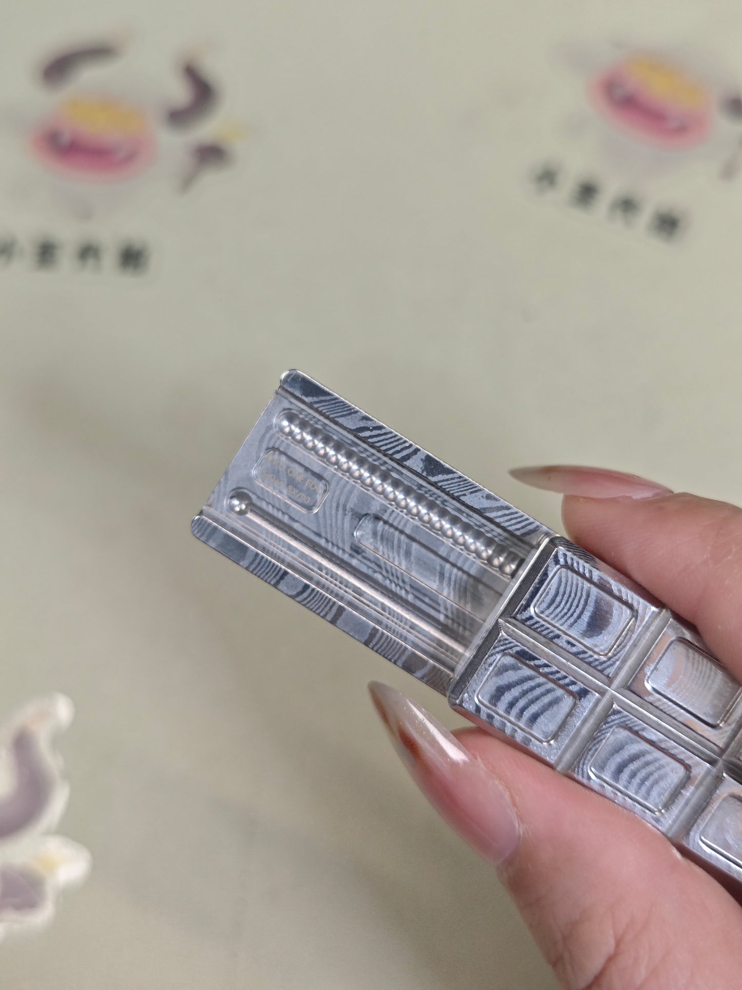 Wafer Chocolate Damasteel