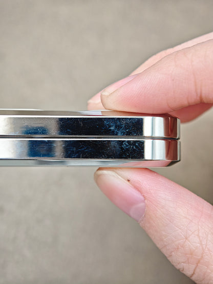 Pipa Plate Titanium Polished