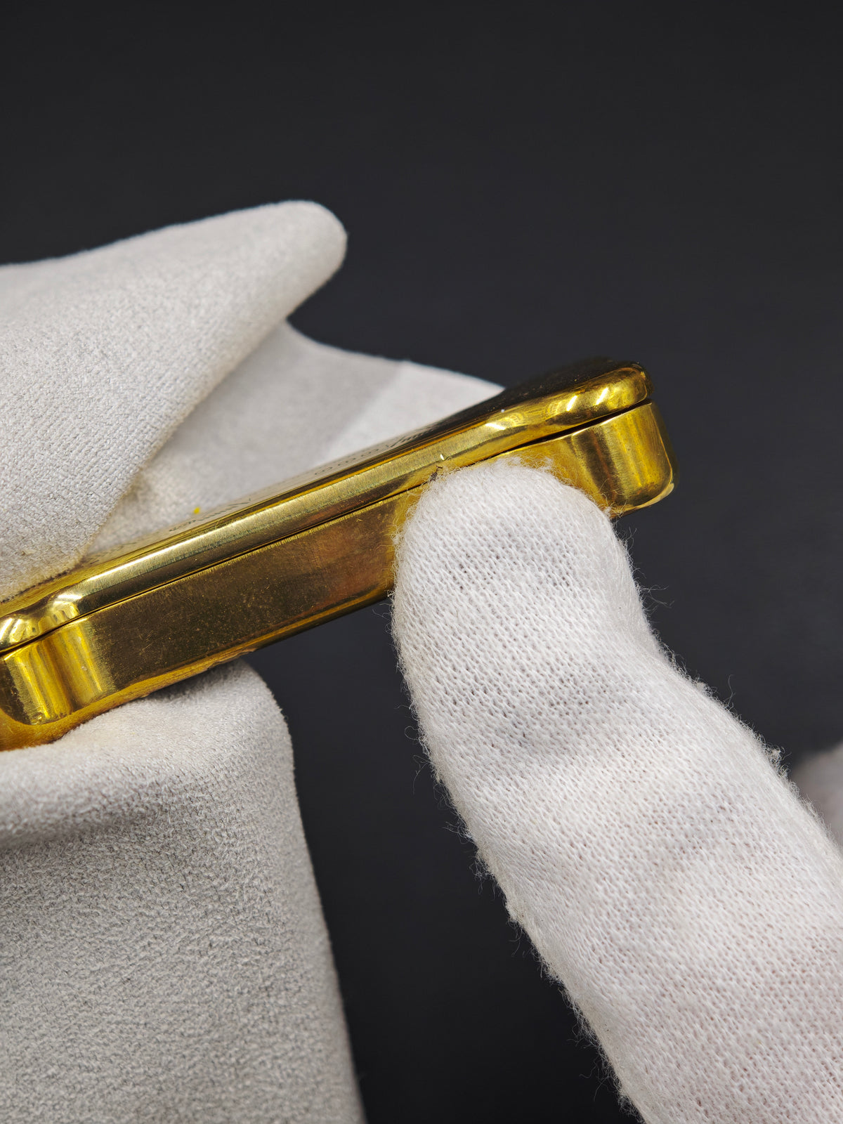 Thorn Light Steam Bone Brass Engraved