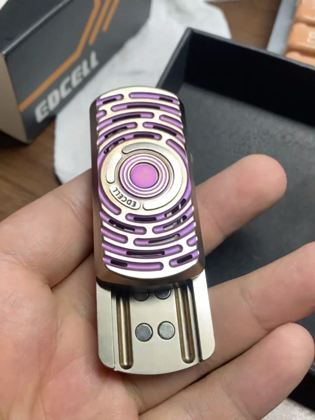 Dex Jelly Slider Titanium PEI