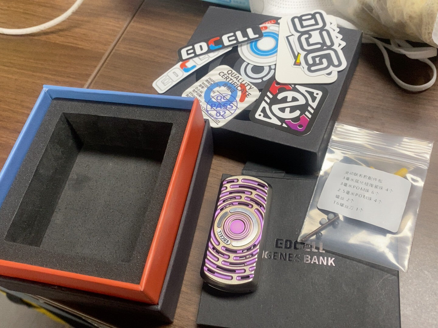 Dex Jelly Slider Titanium PEI