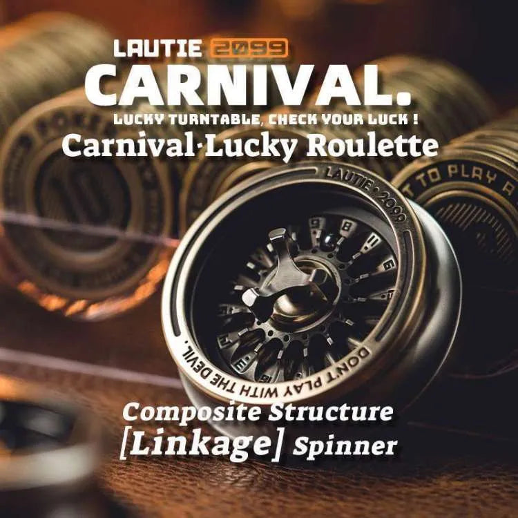 Carnival Roulette Wheel Desk Fidget Spinner