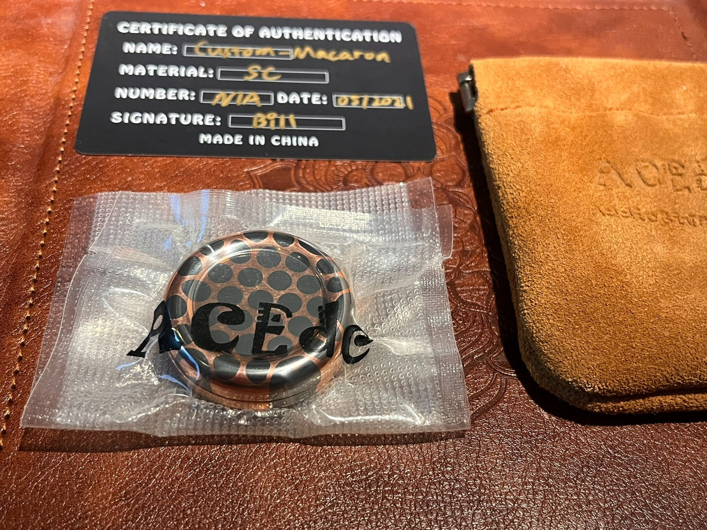 Macaron Superconductor