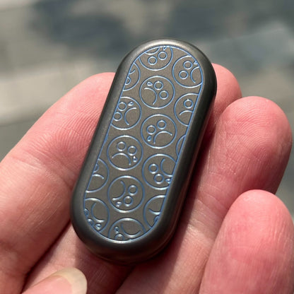 Top-B Titanium Blue Stonewashed