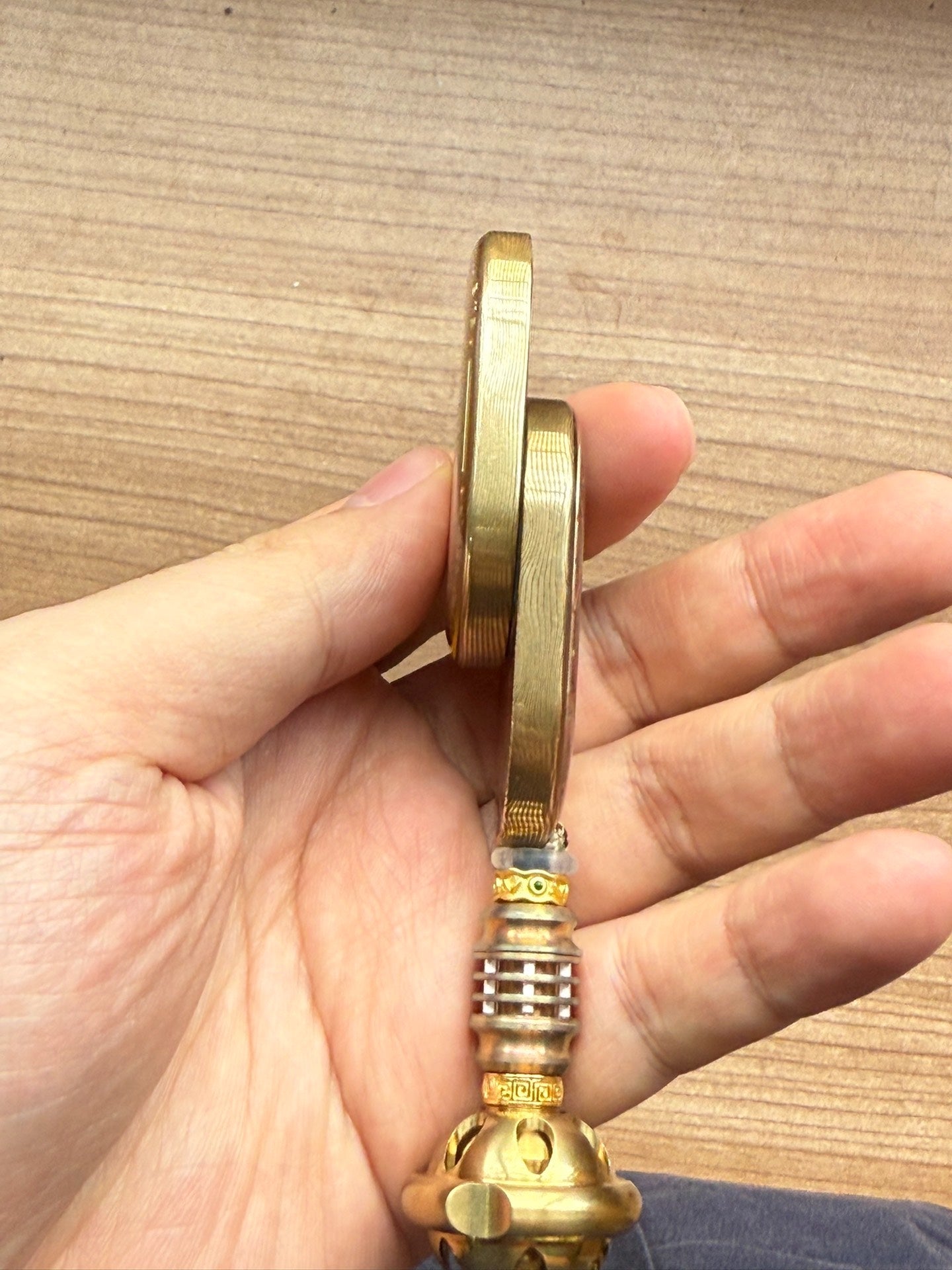 Groove Slider Mokume Resin-sealed