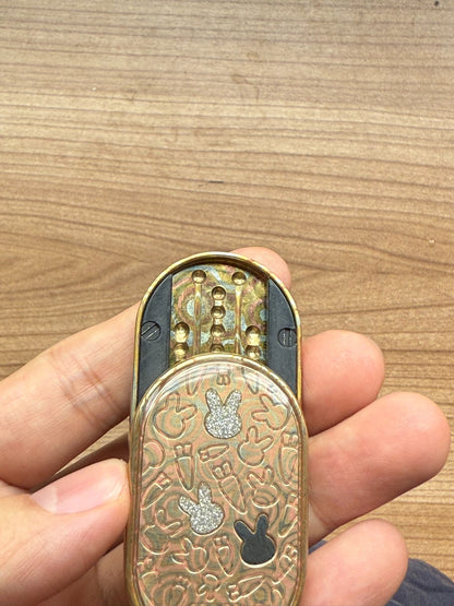 Groove Slider Mokume Resin-sealed