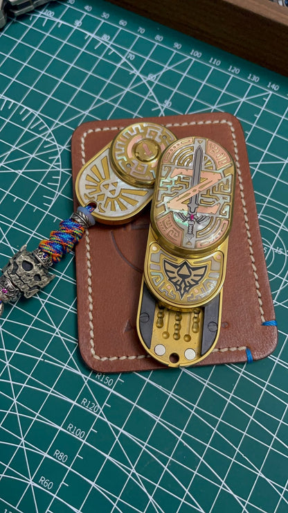 Groove Zirconium Oil Slick & MIX Zirconium Oil Slick Set Gold plated Set