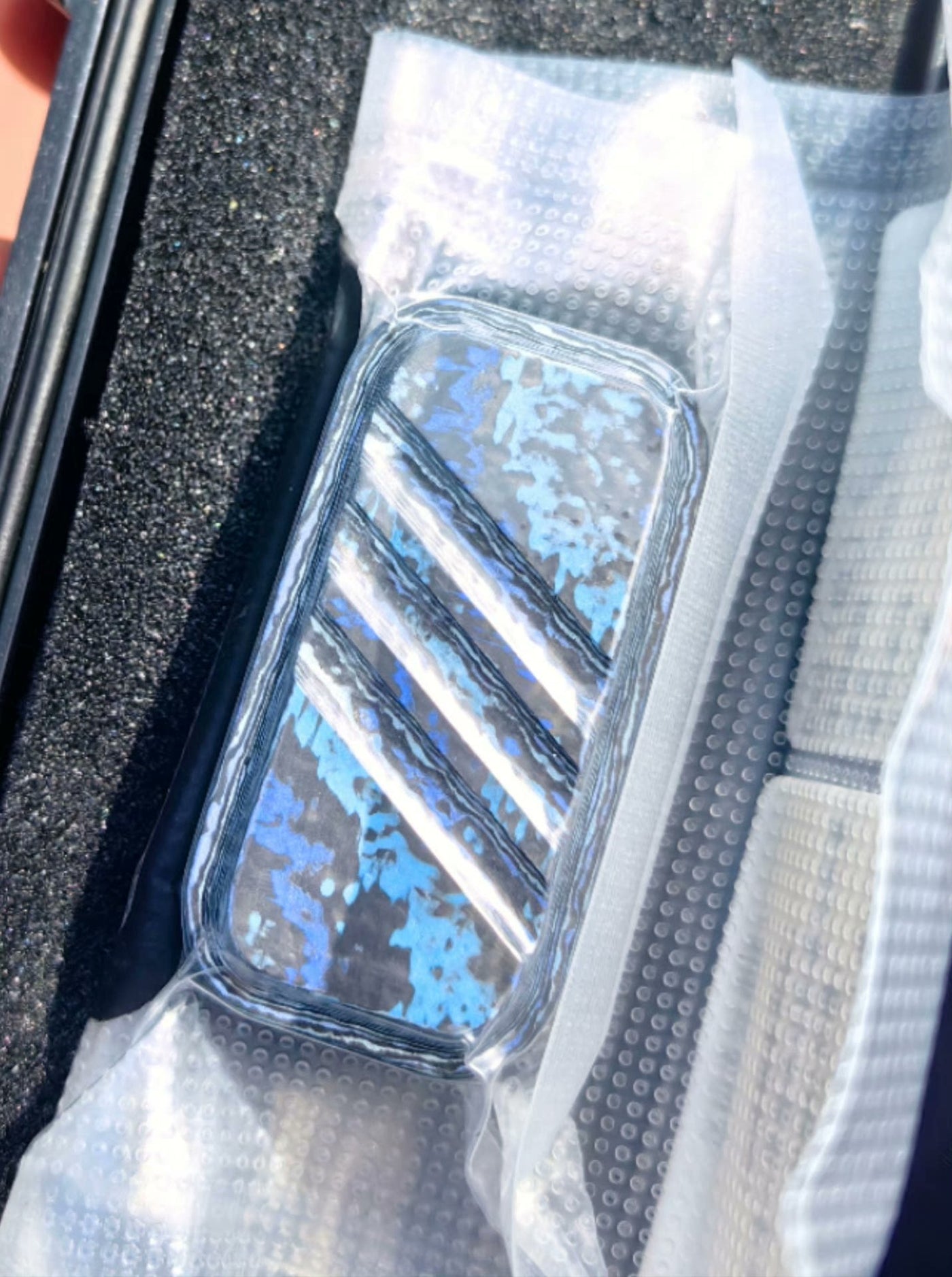 Lucky Candy Carbon Fiber Damascus
