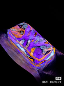 Lucky Candy Carbon Fiber Damascus Luminous