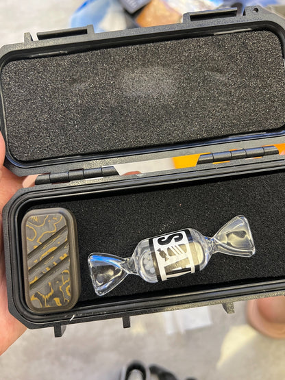 Lucky Candy Carbon Fiber Damascus