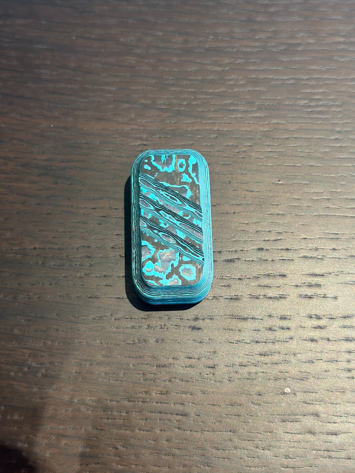 Lucky Candy Carbon Fiber Damascus