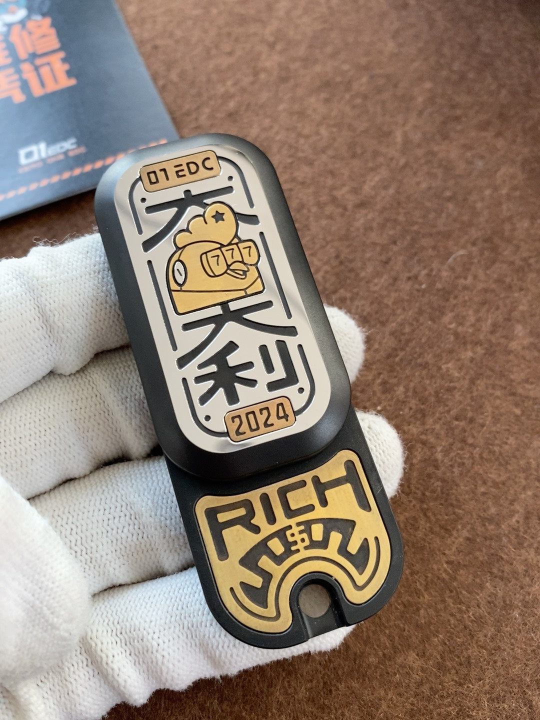 Soap Slider Stainless Steel Engraving-777