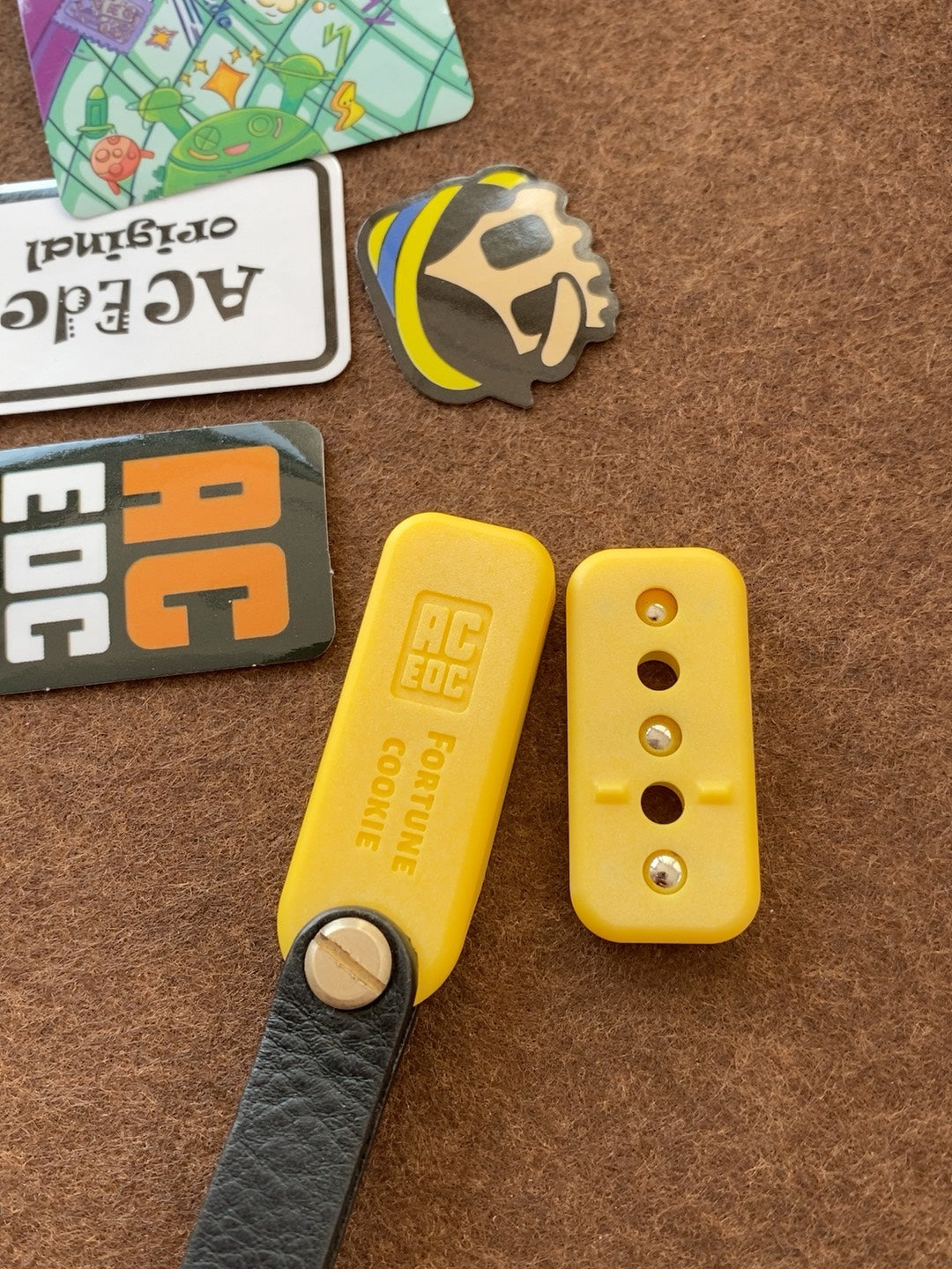 Fortune Cookie Corian Yellow