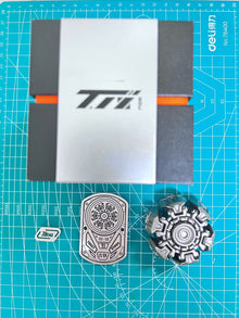 Ancient Iron Titanium Stonewashed