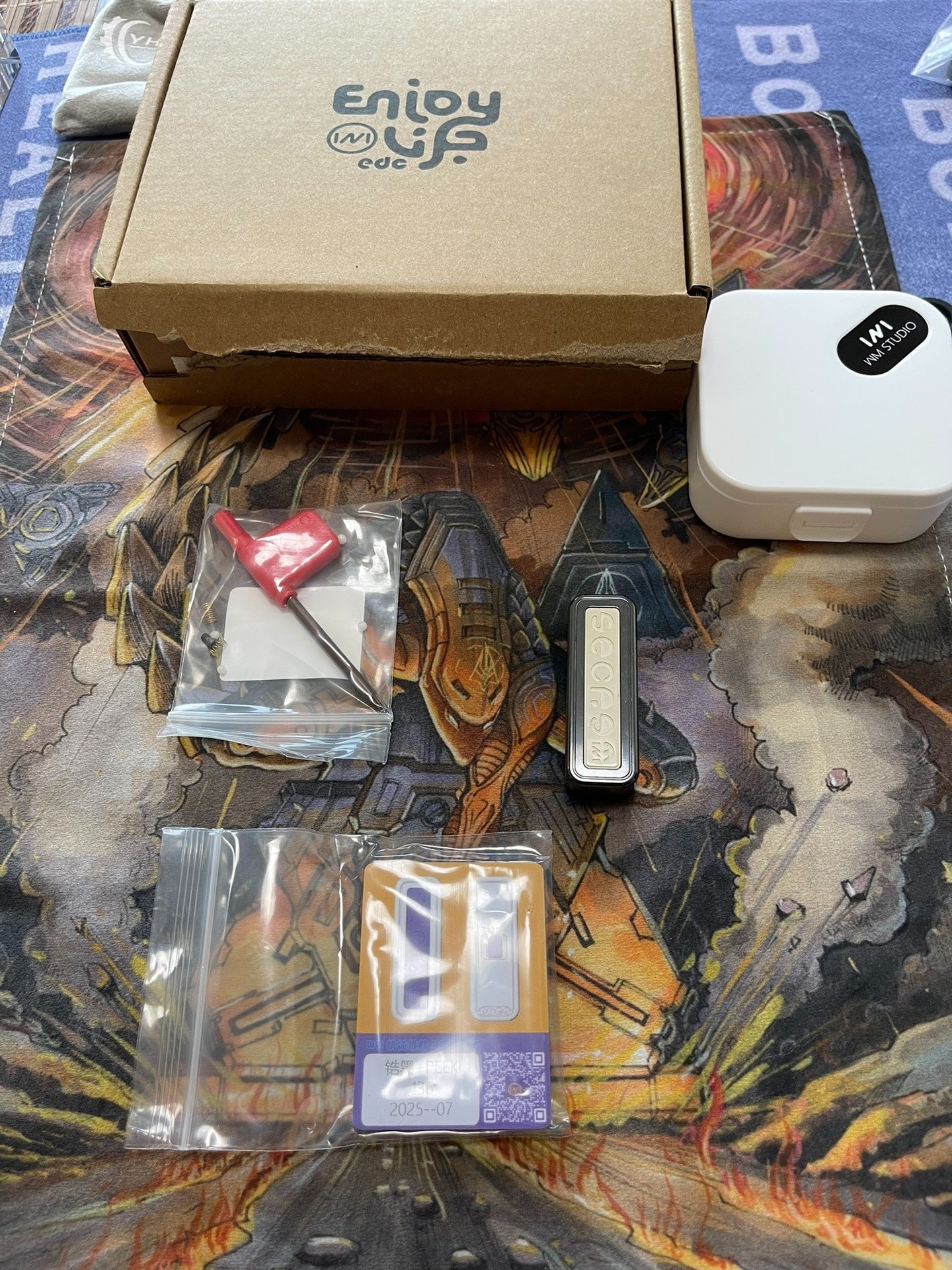 Secret Slider Zirconium+PEEK