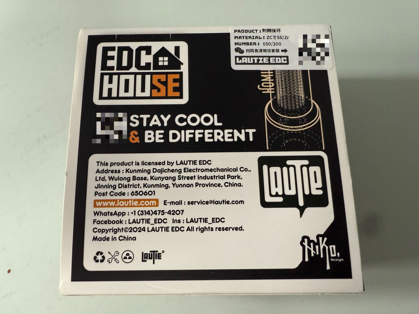 Mechanic-Thorns Ring Spinner Zircuti