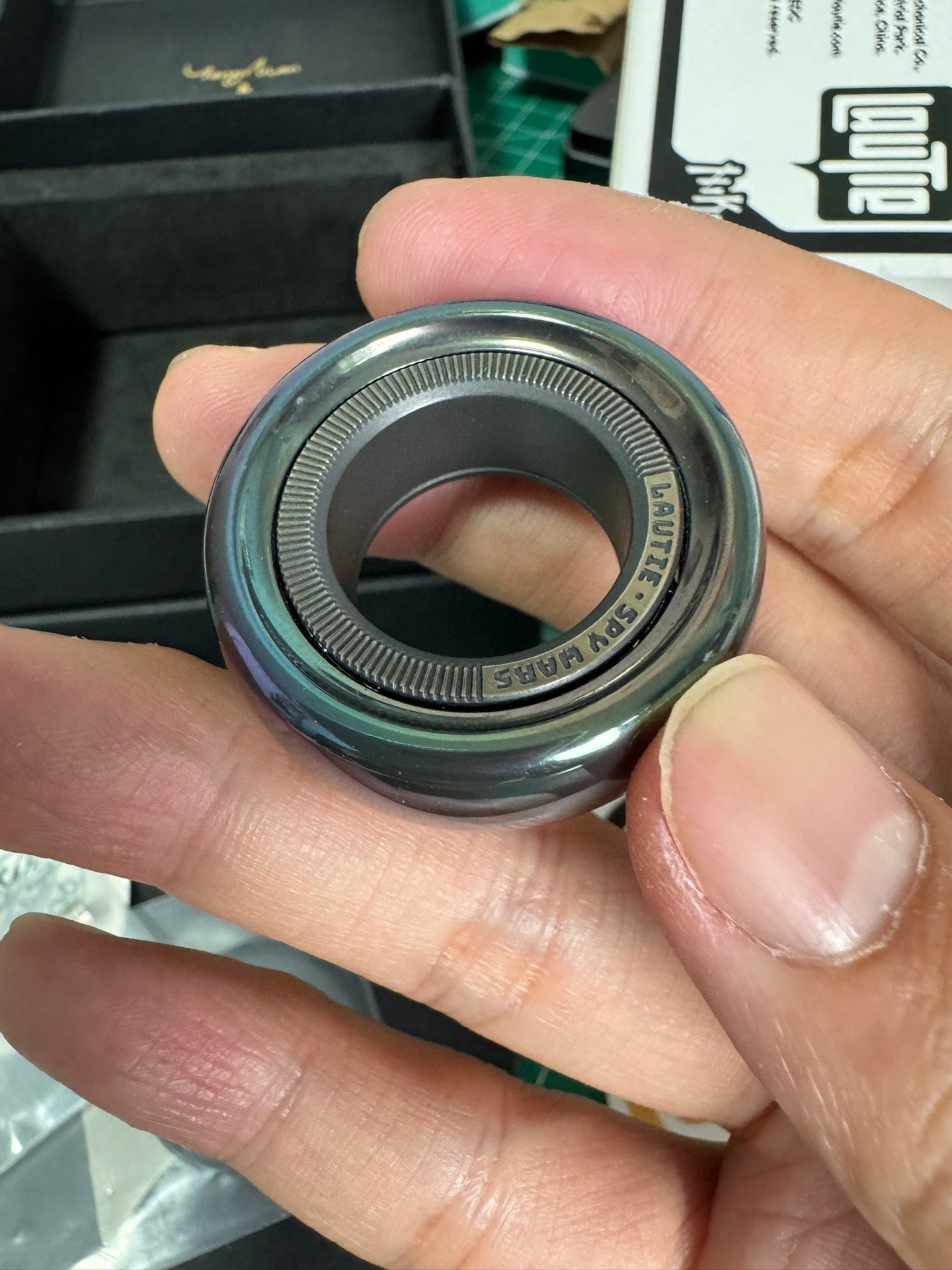 Mechanic-C Spy Wars Series Ring Zirconium