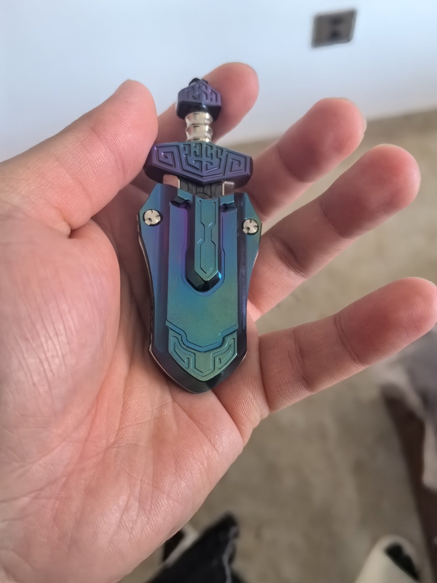 Taia Sword Zirconium Oil Slick