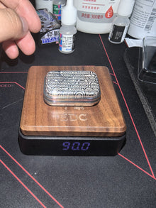 Travel Blue Tongue Damasteel