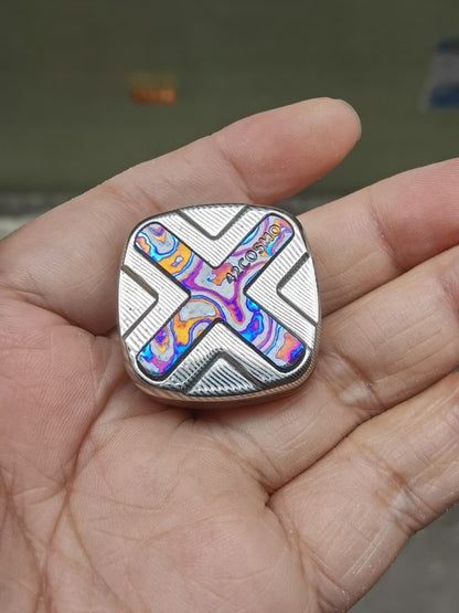 XX Slider XX Slider Damascus+Zircuti+Micarta+PEI Mechanical